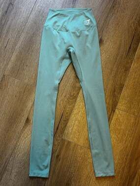 Gymshark High Waisted Leggings Light Green